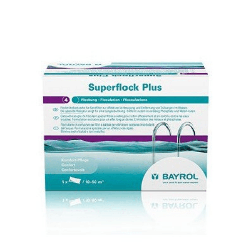 BAYROL Superflock Plus 1KG - koagulant w nabojach-Chemia basenowa-Baseny.pl